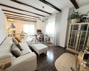 Sala d'estar de Àtic en venda en Carcaixent amb Aire condicionat i Terrassa