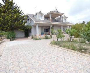 Exterior view of House or chalet for sale in Alborache  with Air Conditioner and Swimming Pool