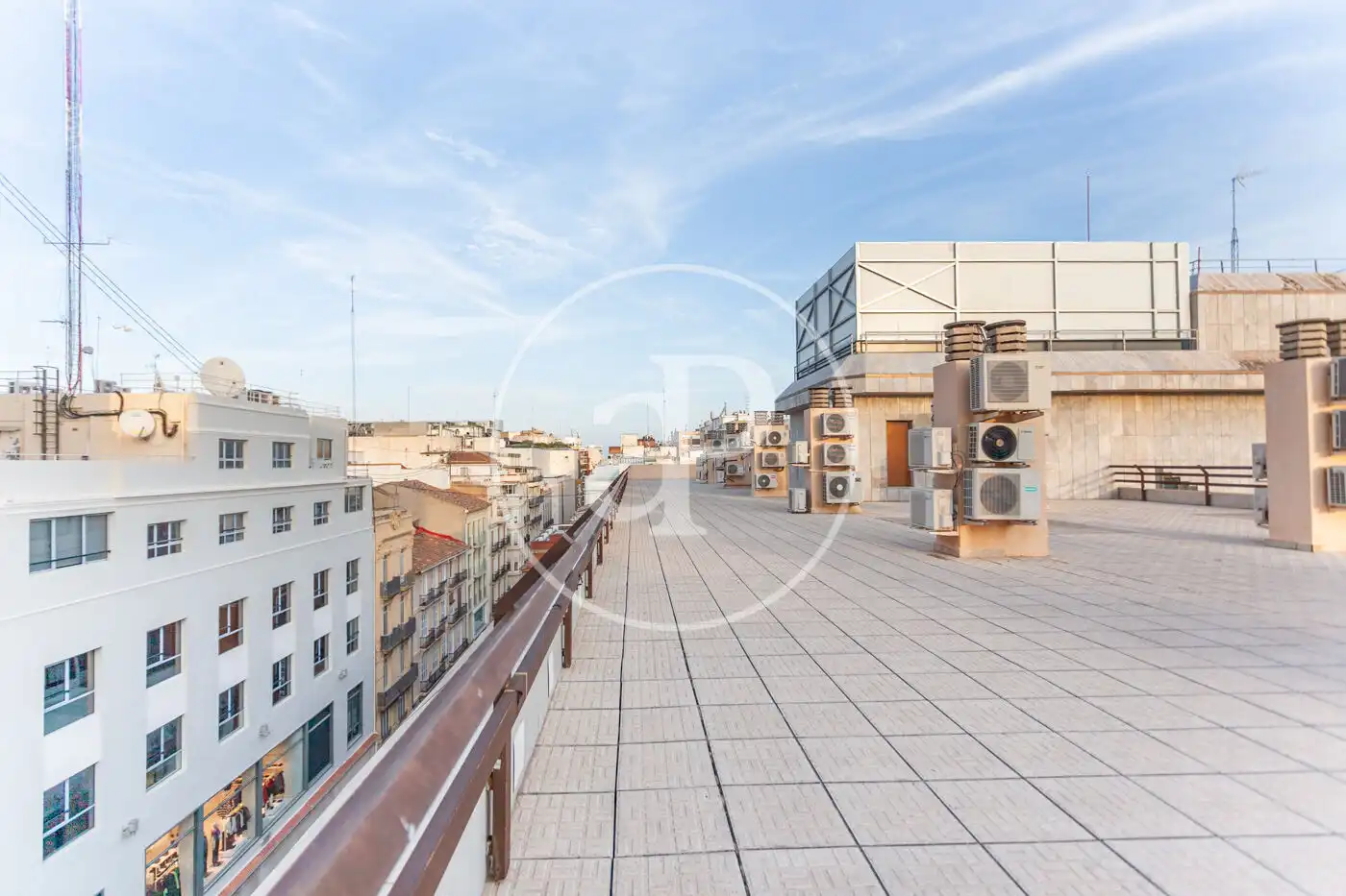 Exterior view of Flat for sale in Valencia  with Air Conditioner and Heating