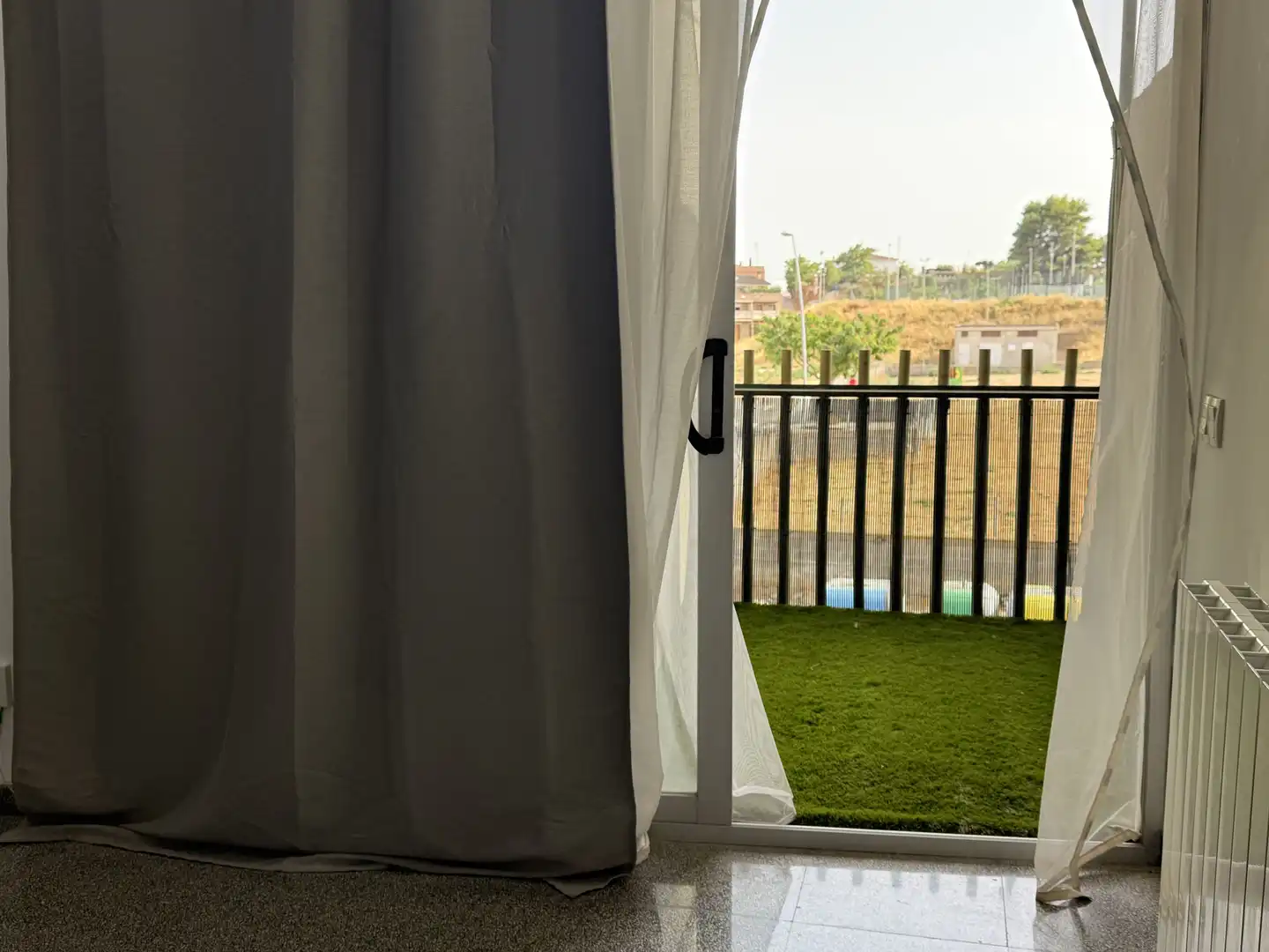 Terraza de Piso de alquiler en Rosselló con Calefacción