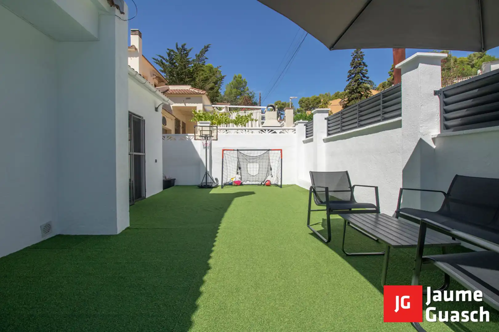 Terrace of Detached homes for sale in La Pobla de Montornès    with Heating, Private garden and Parquet flooring