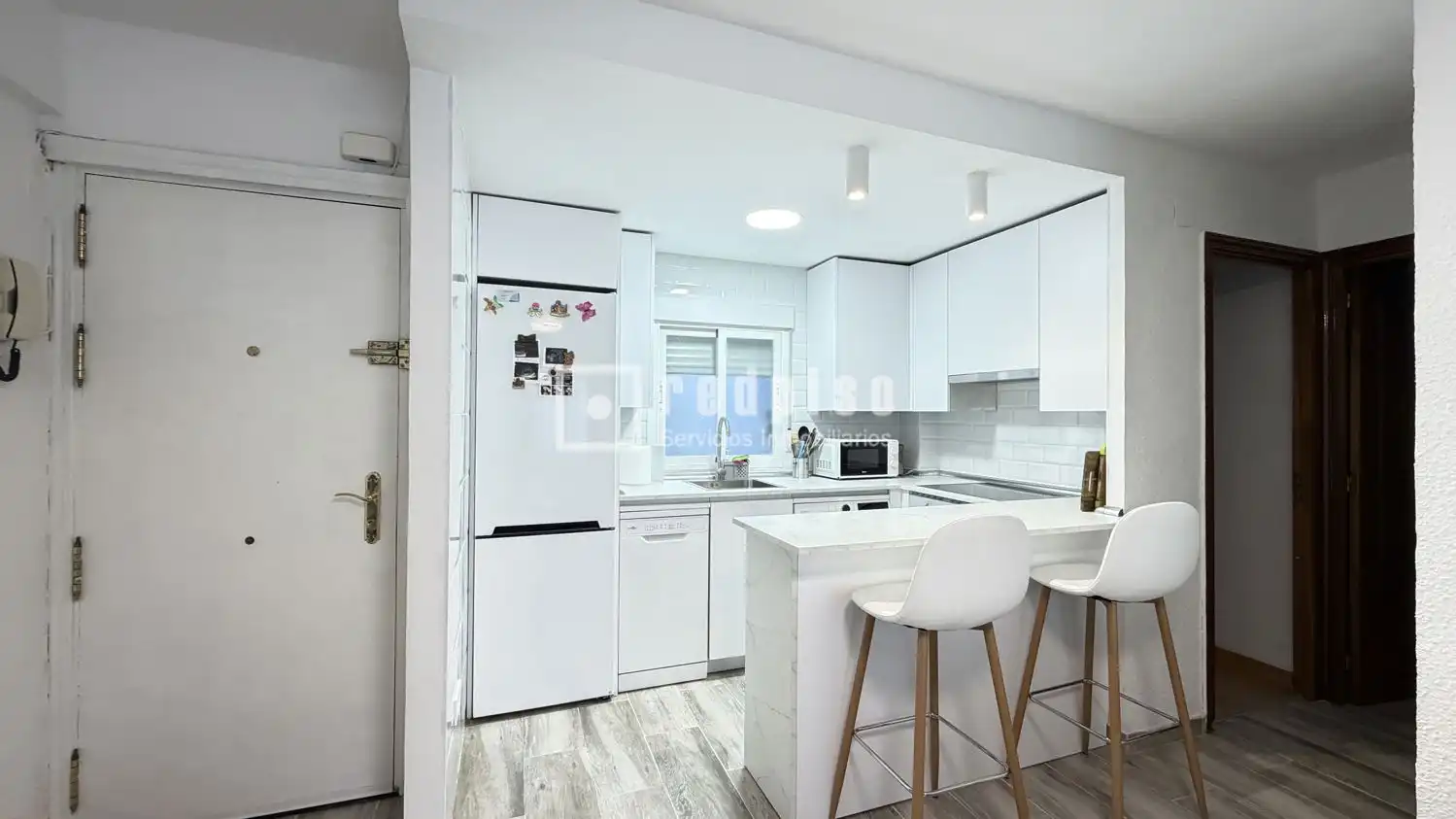 Kitchen of Flat for rent in Leganés  with Air Conditioner, Heating and Terrace