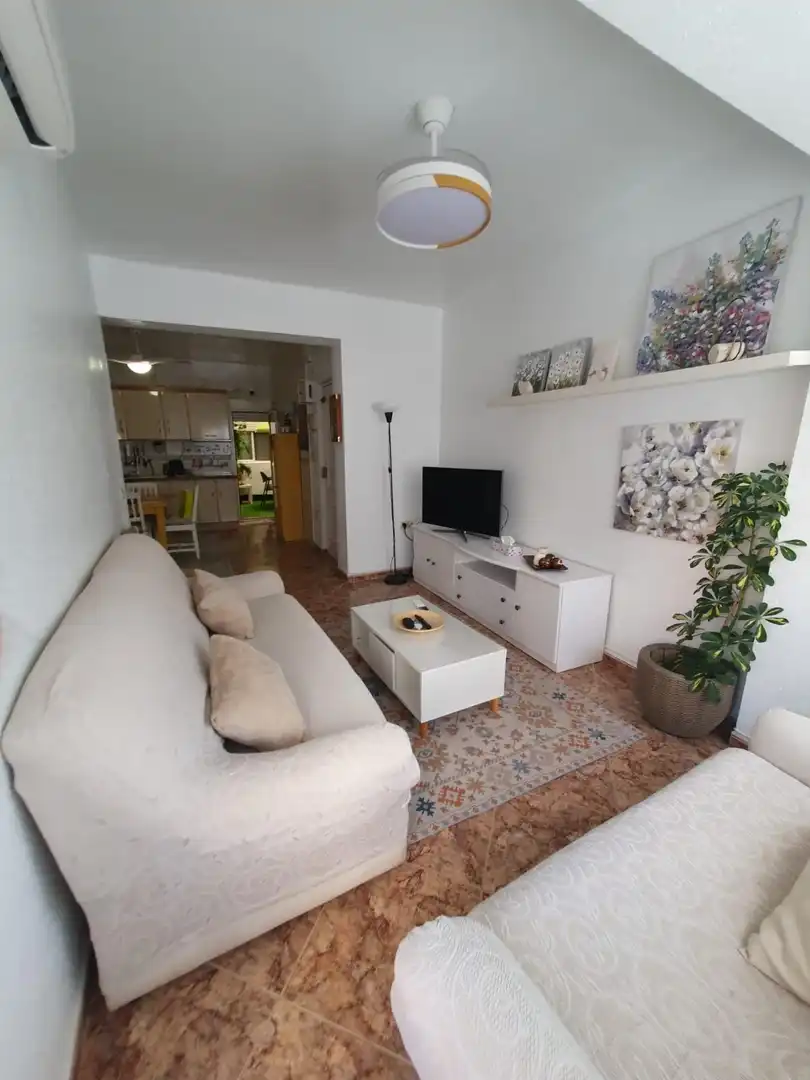 Living room of Apartments for rent in Almería  with Air Conditioner and Furnished