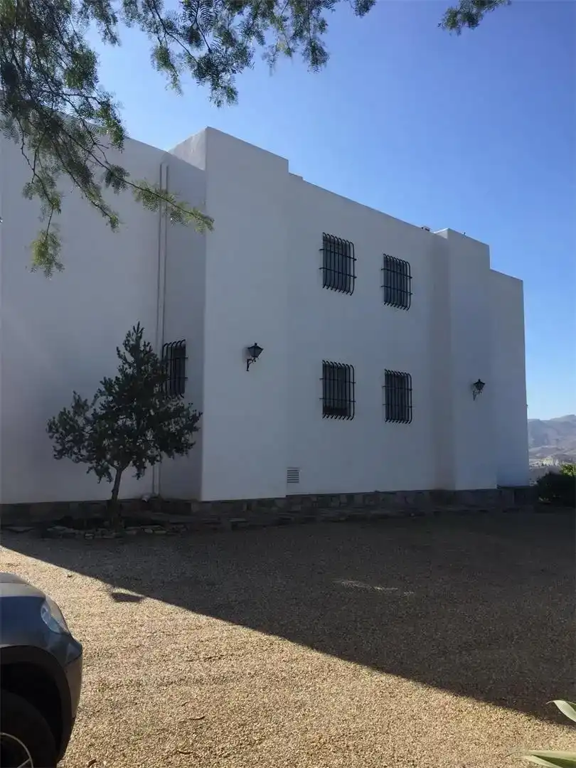 Vista exterior de Finca rústica en venda en Pechina amb Aire condicionat i Piscina