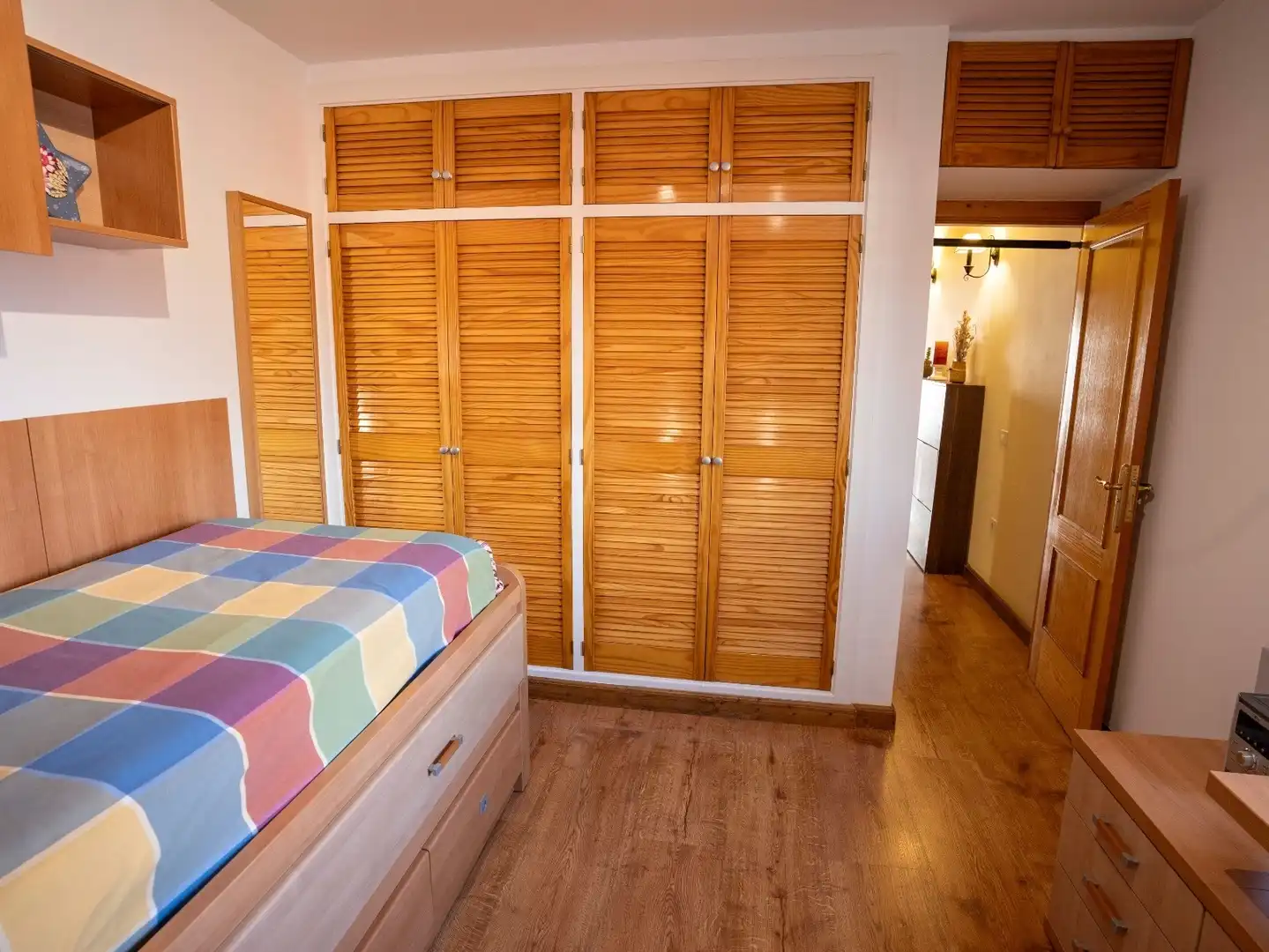 Bedroom of Detached homes for sale in San Cristóbal de la Laguna  with Parquet flooring, Terrace and Furnished