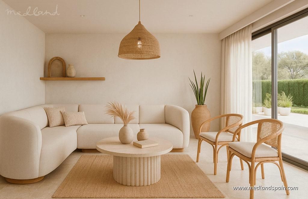 Sala d'estar de Casa o xalet en venda en Pedreguer amb Aire condicionat, Calefacció i Terrassa