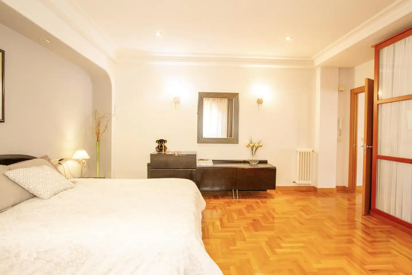 Schlafzimmer von Maisonette zum Verkauf in Villava / Atarrabia mit Klimaanlage, Heizung und Terrasse