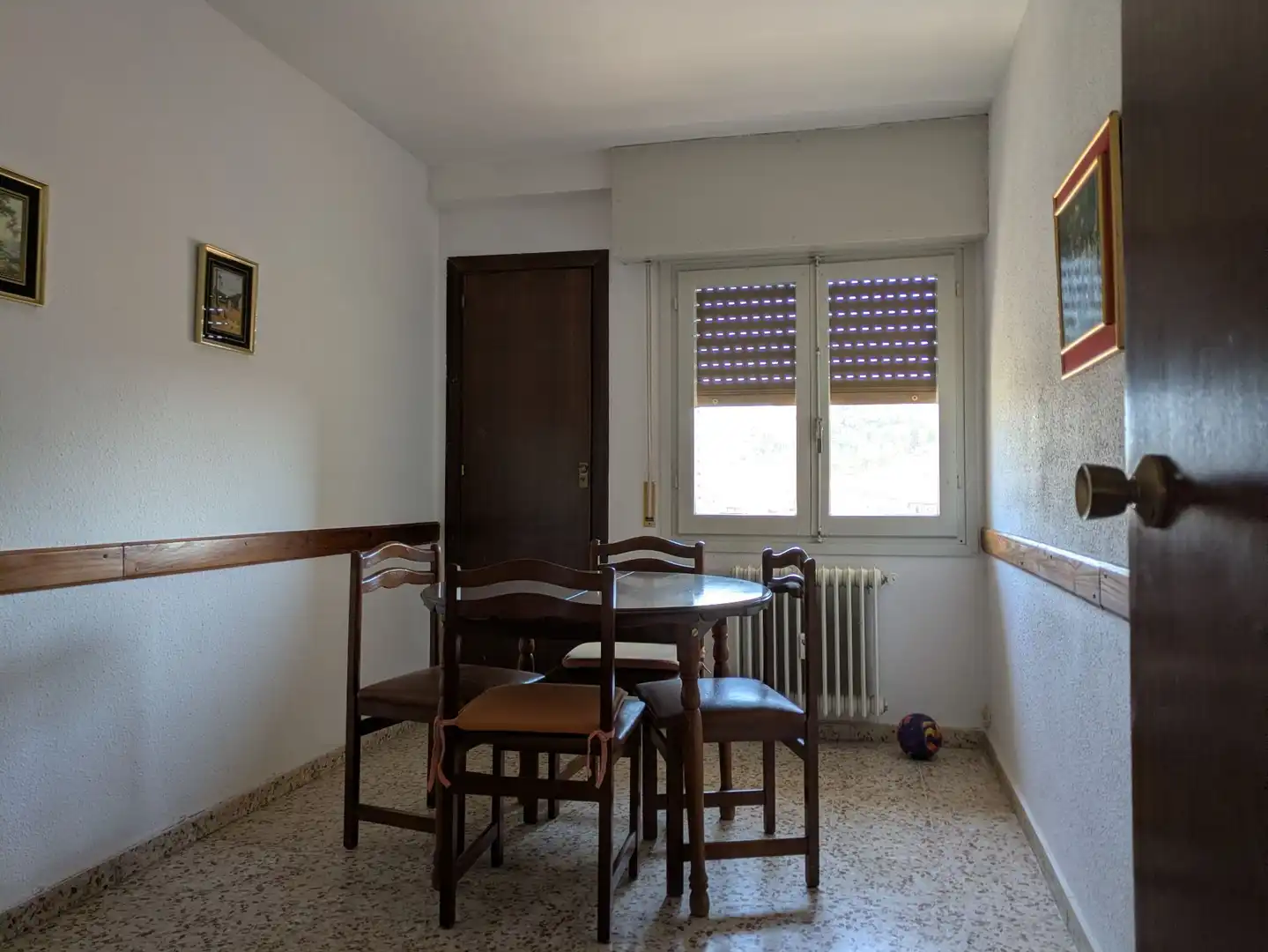 Dining room of Flat for sale in Monzón  with Heating, Terrace and Storage room