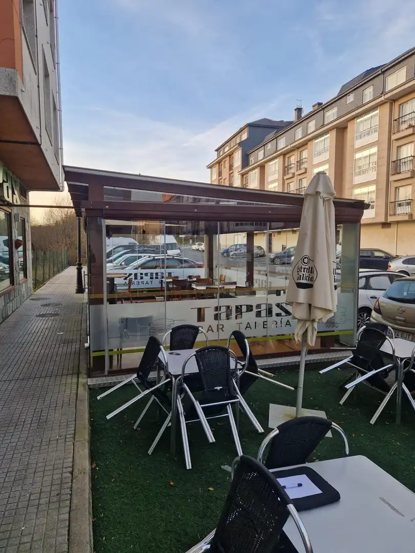 Terrace of Commercial properties for sale in Oroso  with Terrace and Furnished