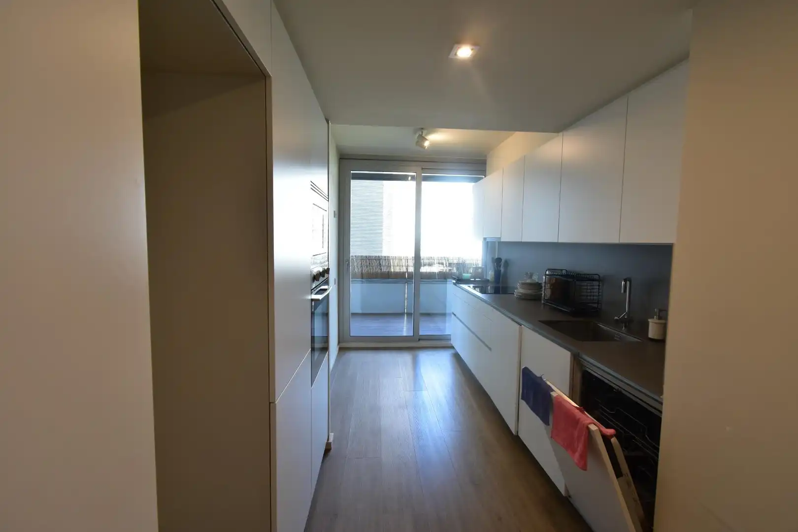 Kitchen of Flat for rent in Barcelona  with Air Conditioner, Heating and Parquet flooring