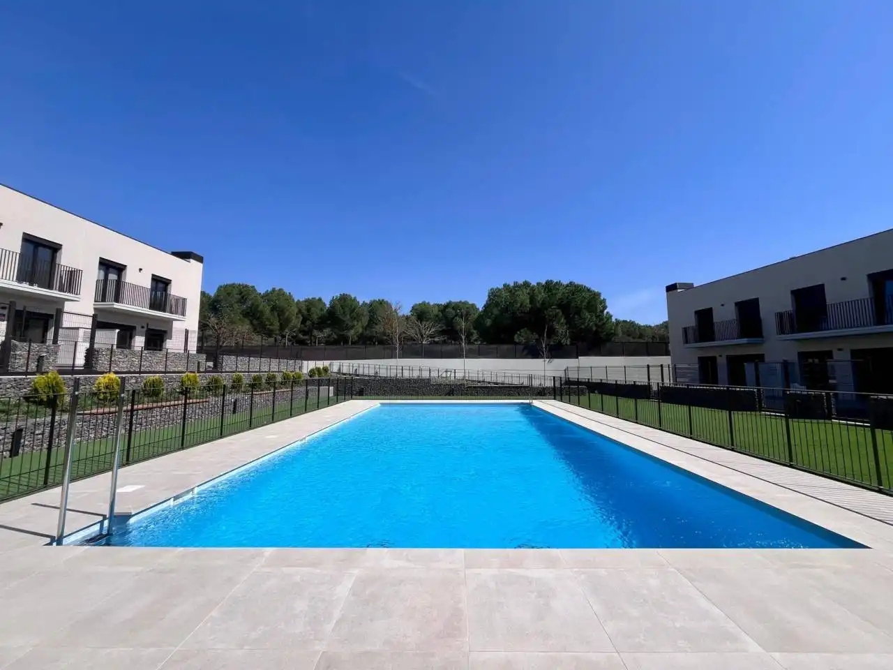 Schwimmbecken von Wohnung zur Miete in Sant Sadurní d'Anoia mit Heizung, Parkett und Terrasse