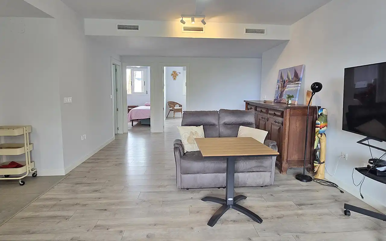 Sala de estar de Piso en venta en Torremolinos con Aire acondicionado, Calefacción y Terraza