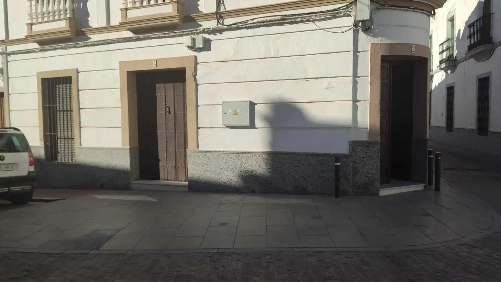 Vista exterior de Planta baja en venta en Monesterio