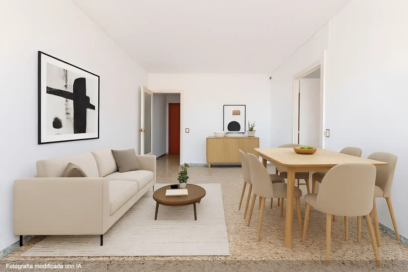 Living room of Flat for sale in Sant Boi de Llobregat  with Heating, Terrace and Balcony
