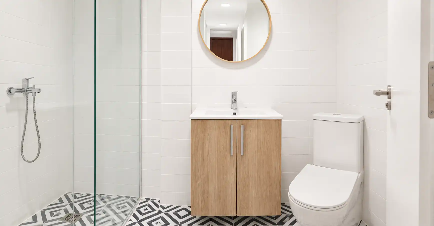 Bathroom of Flat for sale in Cuarte de Huerva  with Furnished