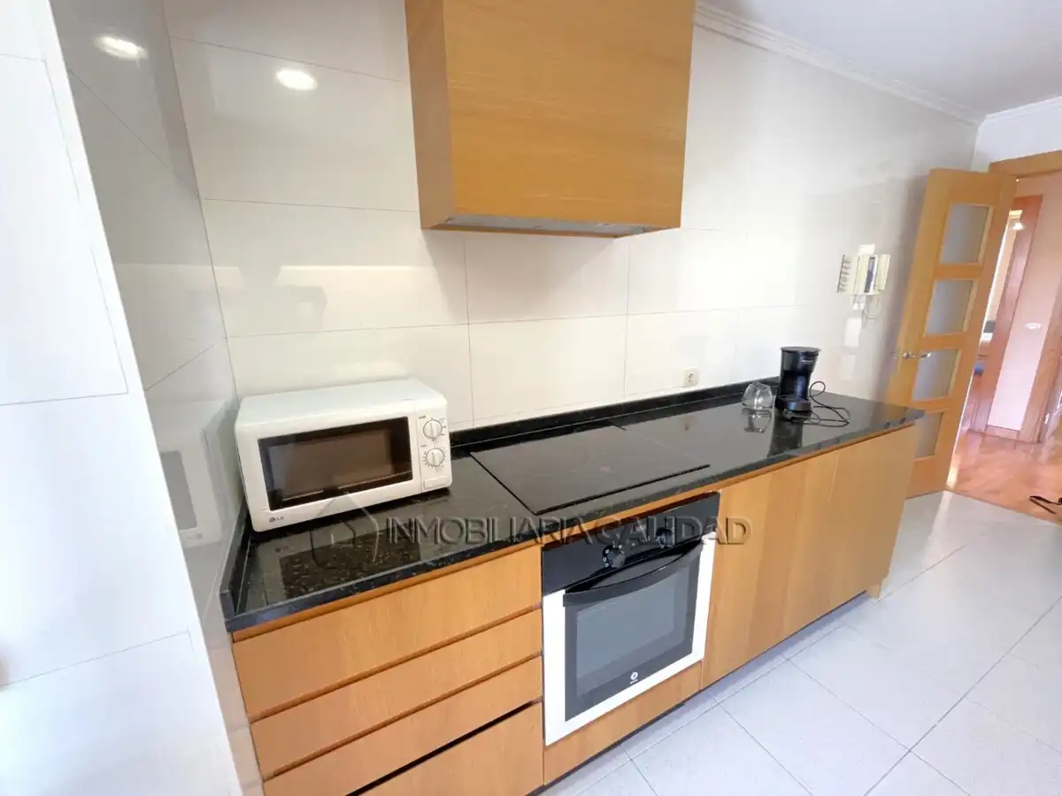 Kitchen of Flat for rent in Burgos  with Heating, Terrace and Storage room