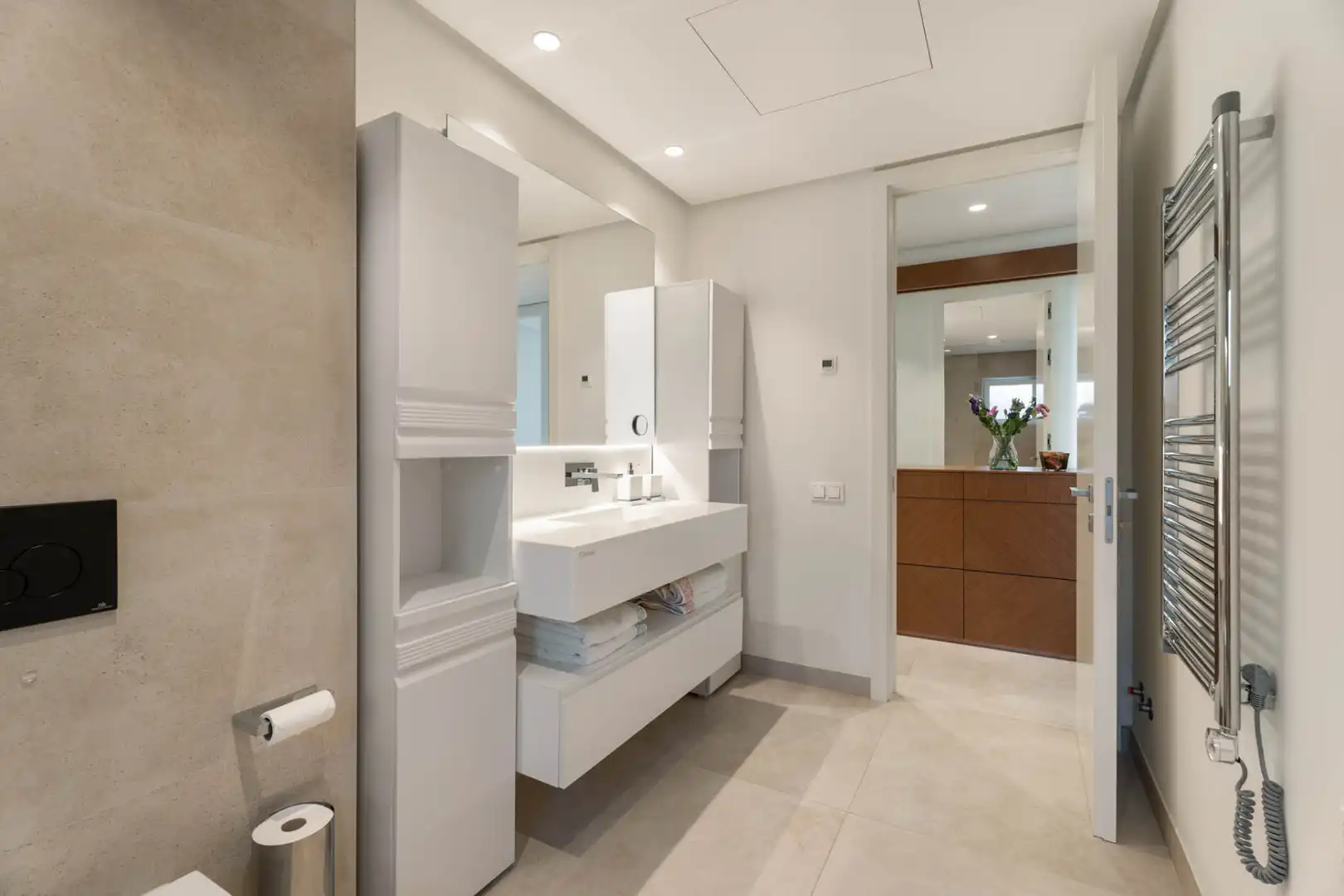 Baño de Planta baja en venta en Ojén con Aire acondicionado, Jardín privado y Terraza