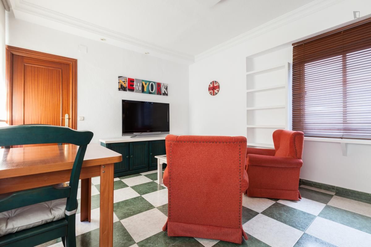 Living room of House or chalet to rent in  Granada Capital  with Furnished, Oven and Washing machine