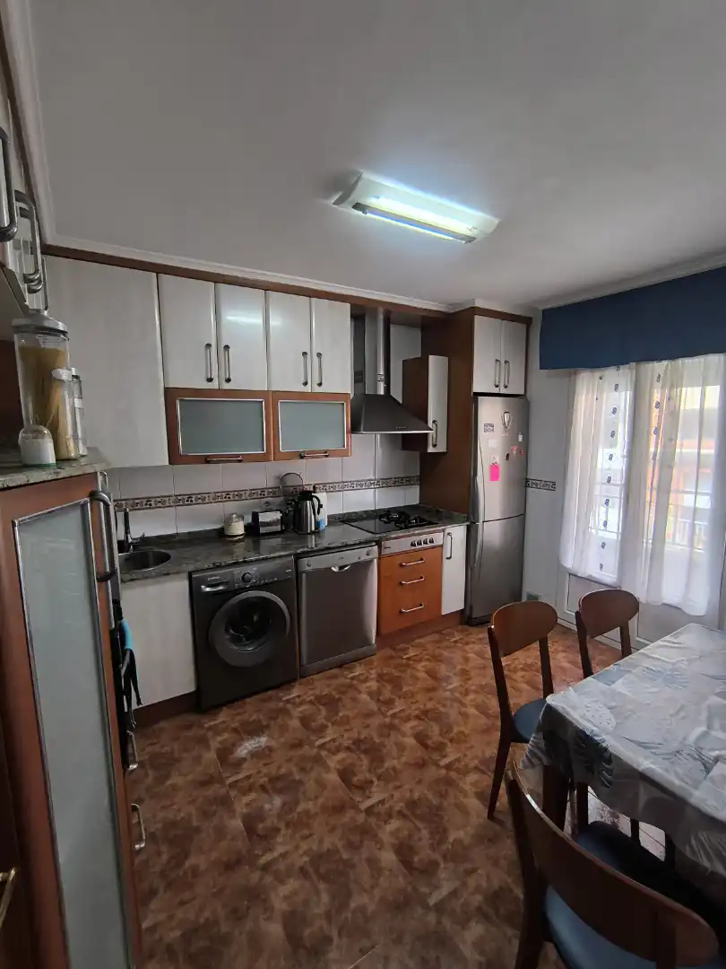 Kitchen of Flat for sale in Portugalete  with Heating, Storage room and Furnished