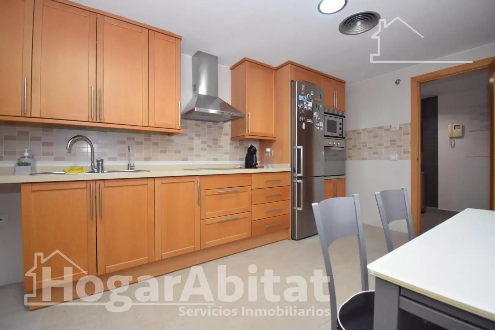 Cocina de Piso en venta en Almazora / Almassora con Aire acondicionado, Terraza y Trastero