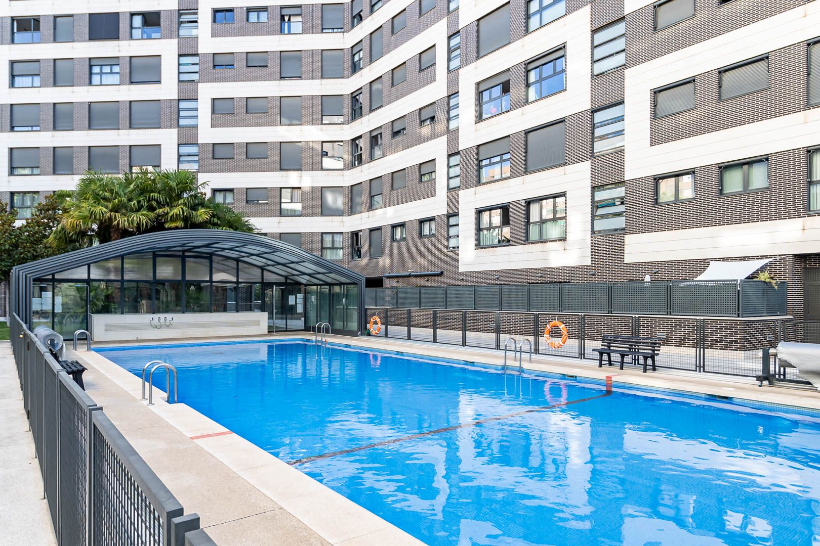 Piscina de Pis de lloguer en  Madrid Capital amb Aire condicionat, Calefacció i Parquet
