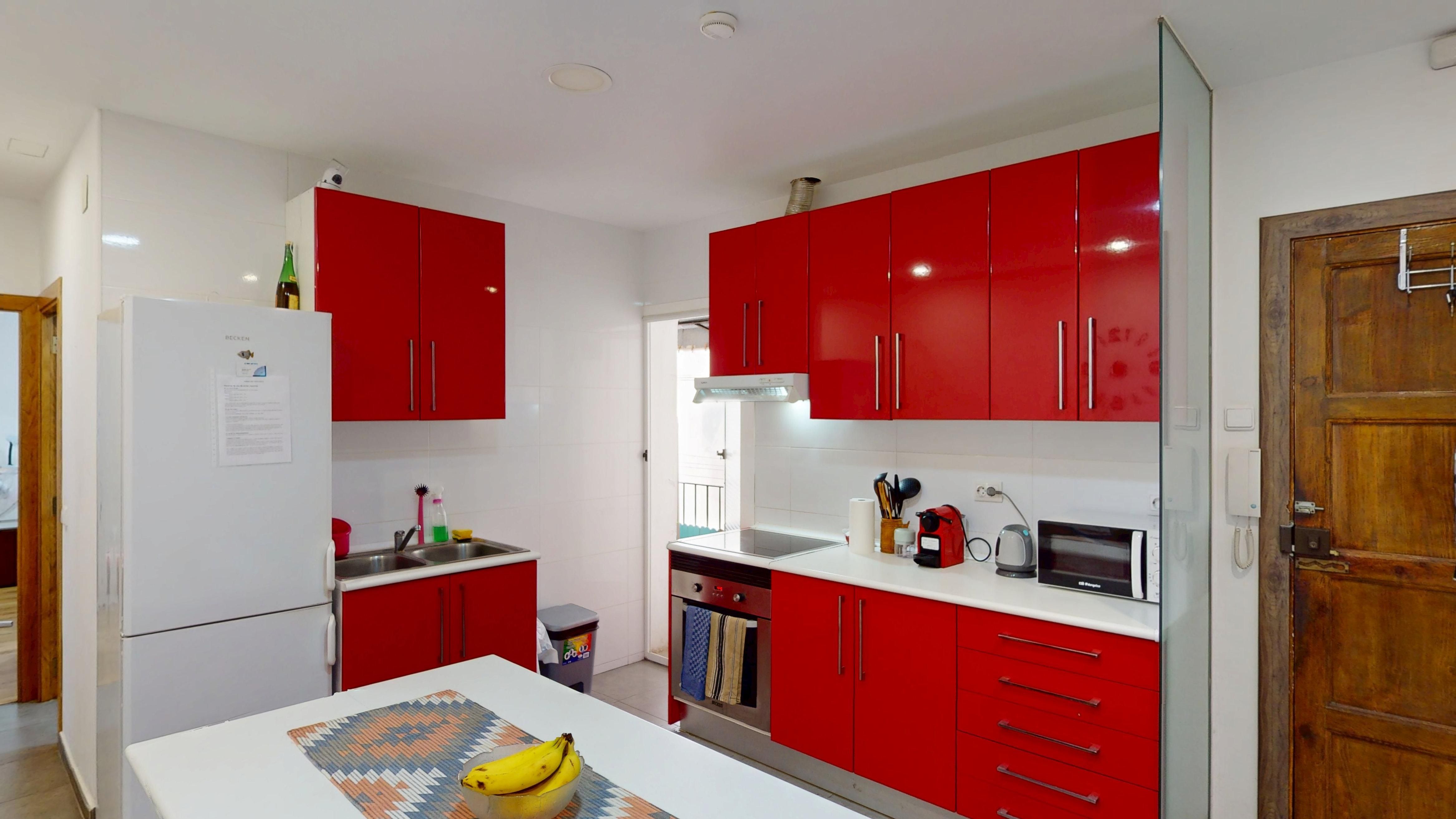 Kitchen of Flat for sale in  Valencia Capital  with Balcony