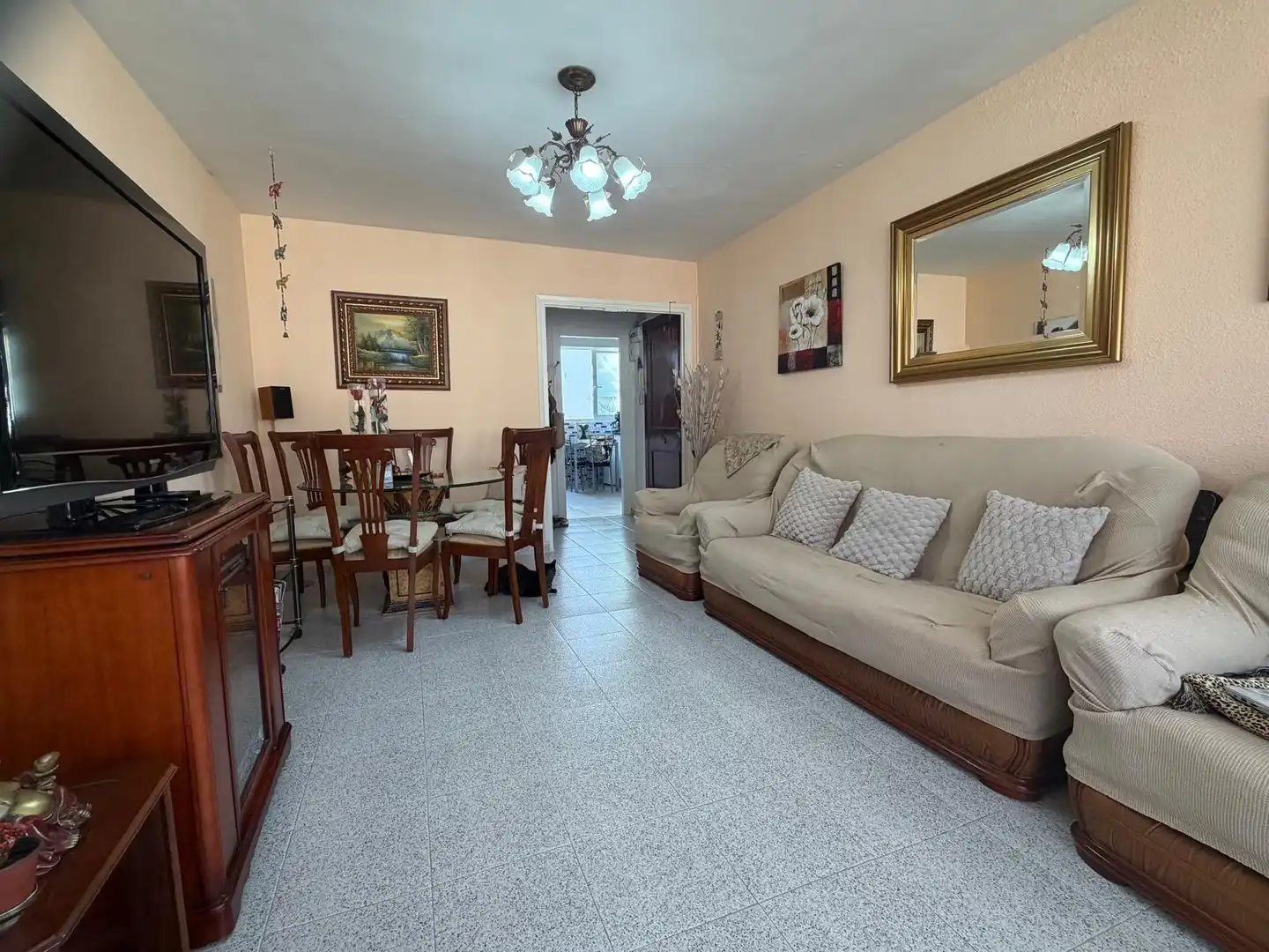 Sala de estar de Piso en venta en Centro