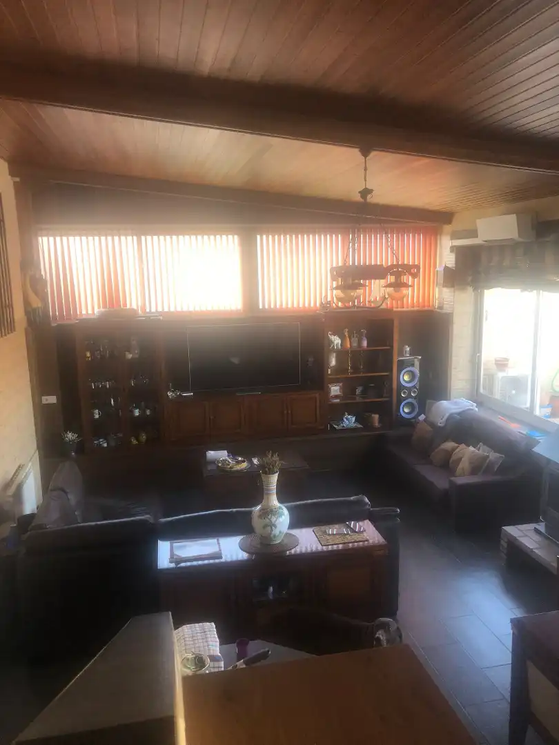 Living room of Houses for sale in Plasencia  with Private garden, Swimming Pool and Furnished