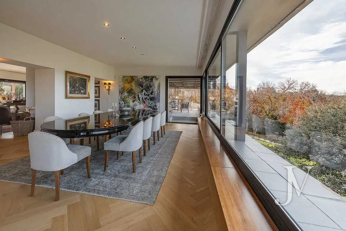 Comedor de Casa o chalet en venta en Ciudalcampo con Aire acondicionado, Calefacción y Jardín privado