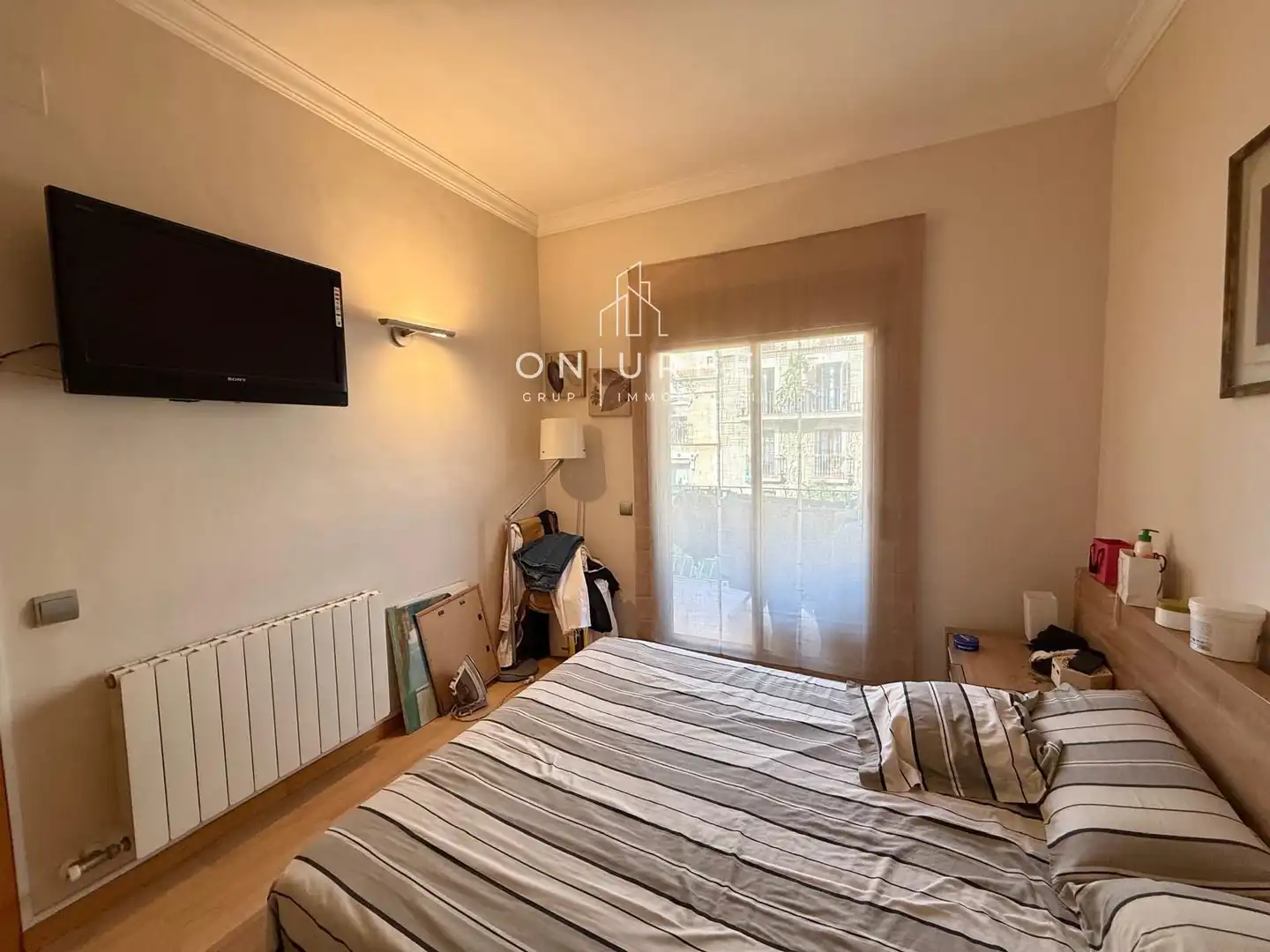 Bedroom of Flat for sale in Barcelona  with Air Conditioner and Terrace