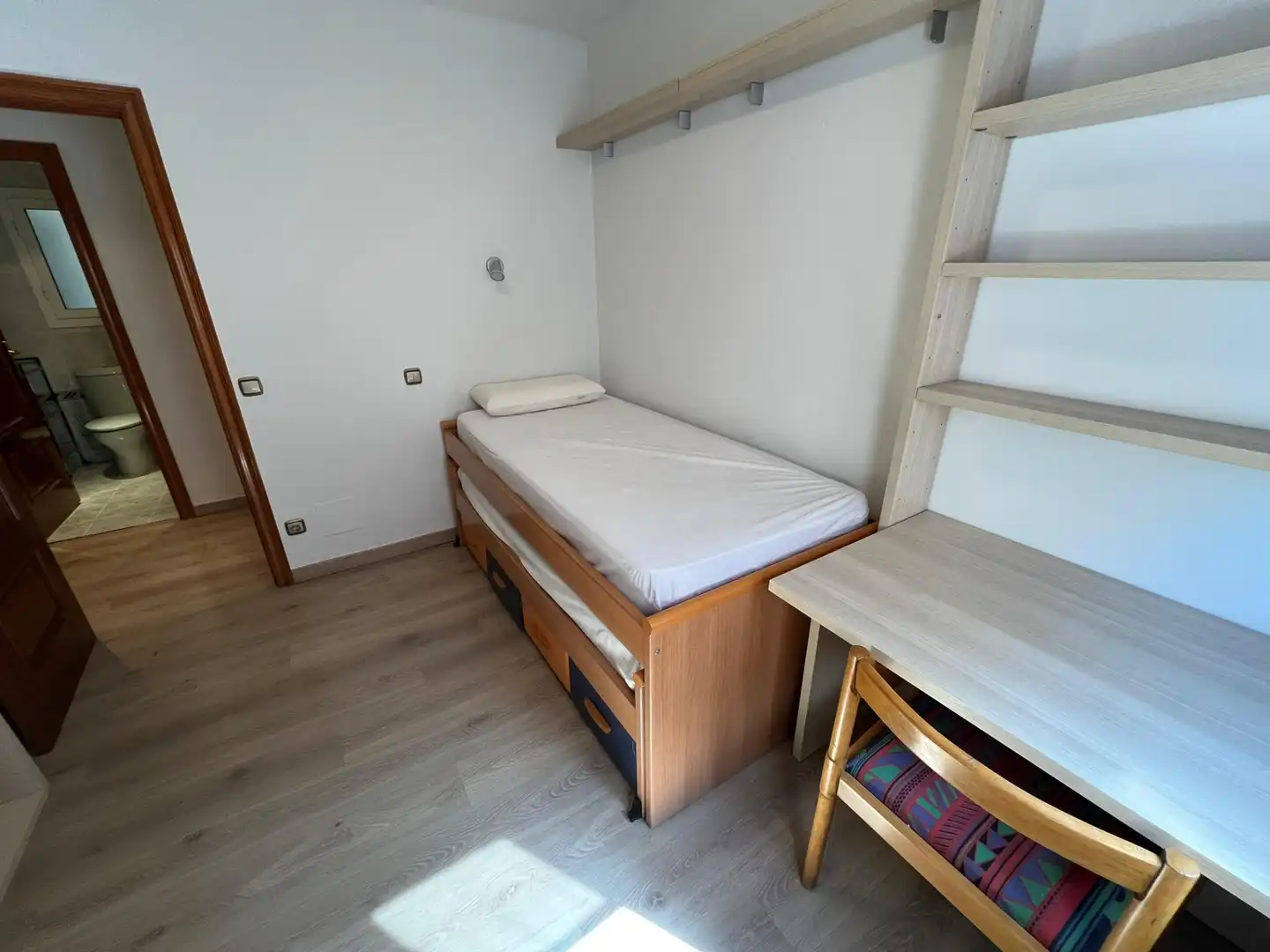Bedroom of Flat for rent in Escaldes – Engordany  with Heating, Parquet flooring and Furnished