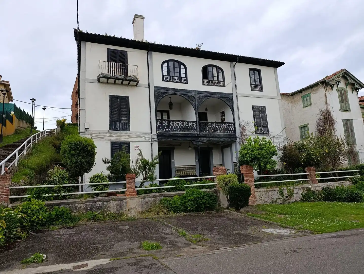 Exterior view of Flat for sale in Castrillón  with Heating