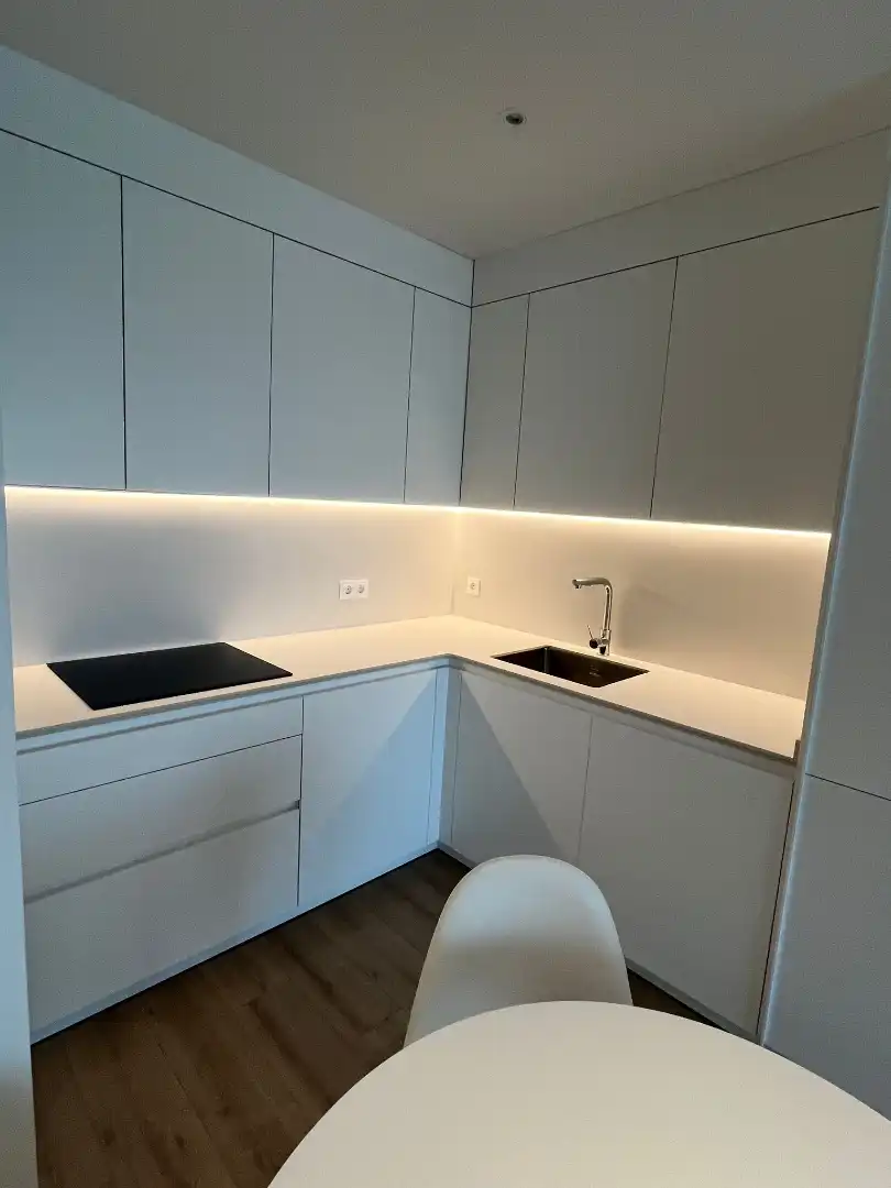 Kitchen of Flat for rent in Lleida  with Air Conditioner, Heating and Parquet flooring