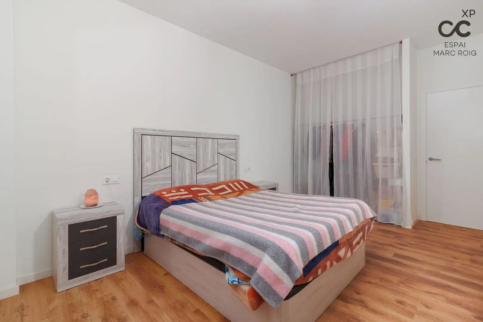 Schlafzimmer von Erdgeschoss zum Verkauf in Figueres mit Heizung, Parkett und Terrasse