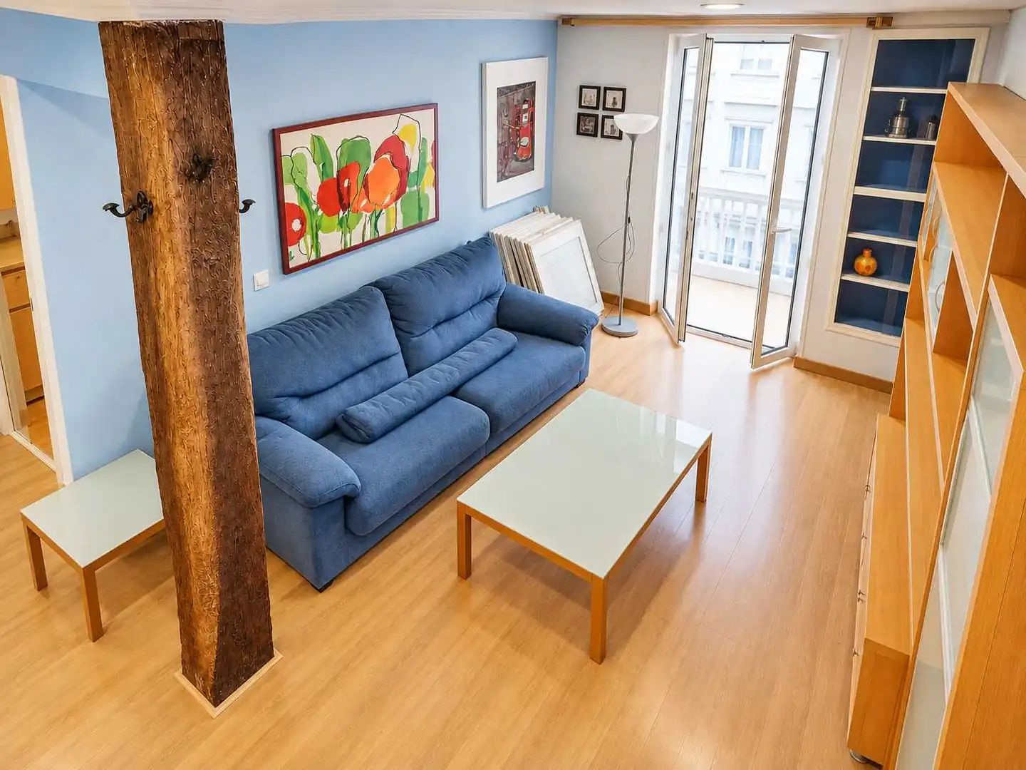 Living room of Flat for rent in Santander  with Heating, Furnished and Oven