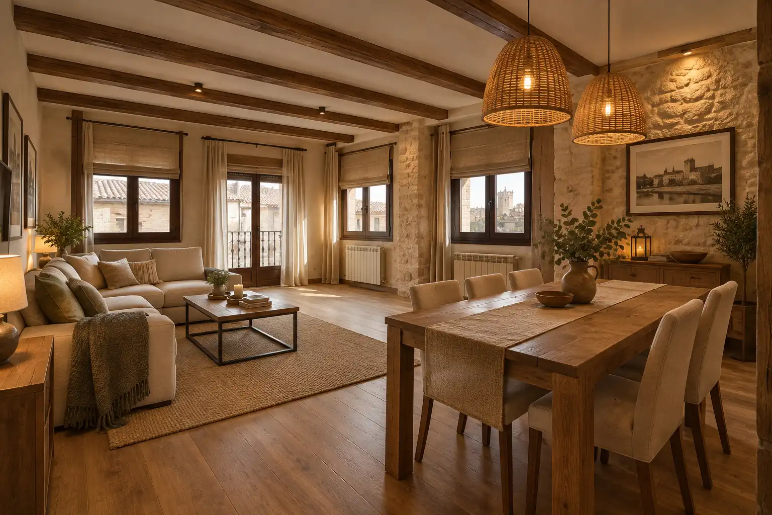 Wohnzimmer von Maisonette zum Verkauf in Simancas, Valladolid