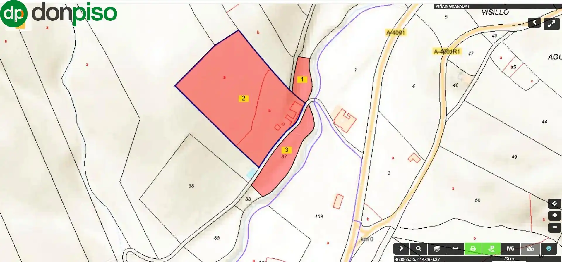 Finca rústica en venta en Calle CAGALONA, 3, Píñar
