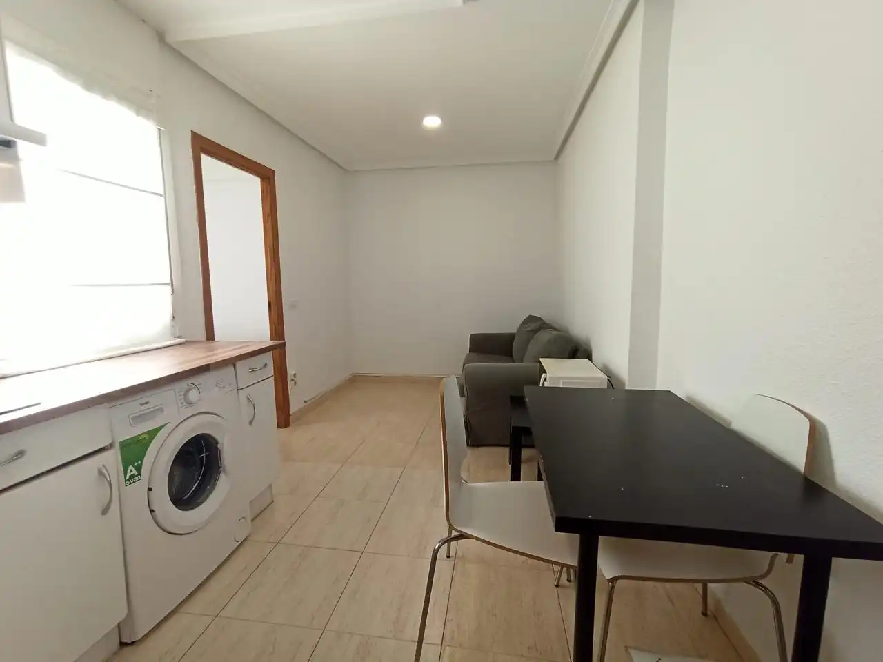 Sala de estar de Apartamento de alquiler en Madrid con Calefacción, Amueblado y Se aceptan mascotas