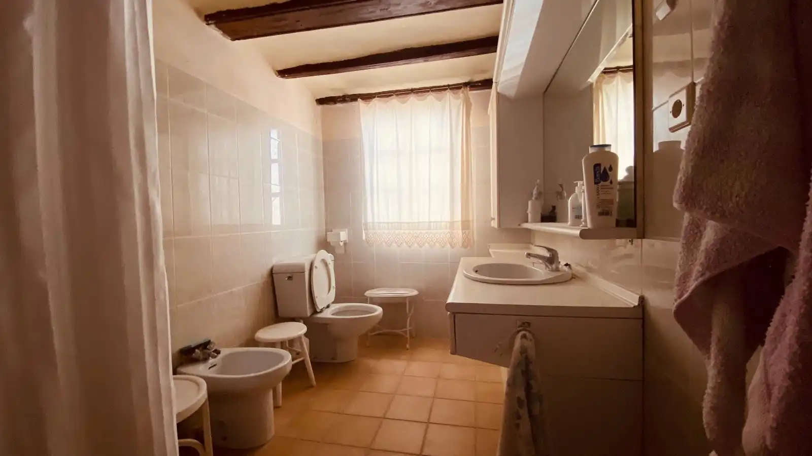 Baño de Casa o chalet en venta en Torrecilla de Alcañiz con Jardín privado, Terraza y Trastero