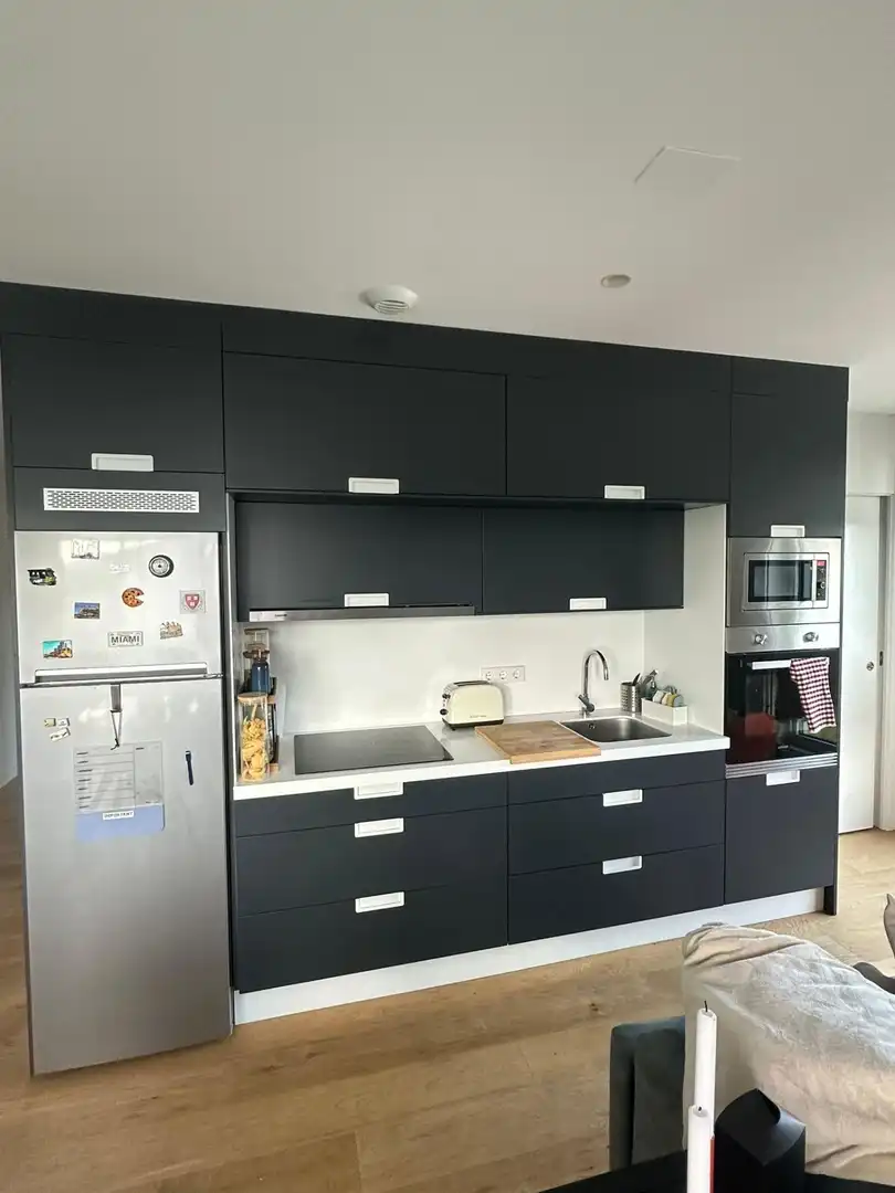 Kitchen of Apartments for sale in Santiago de Compostela   with Heating, Terrace and Storage room