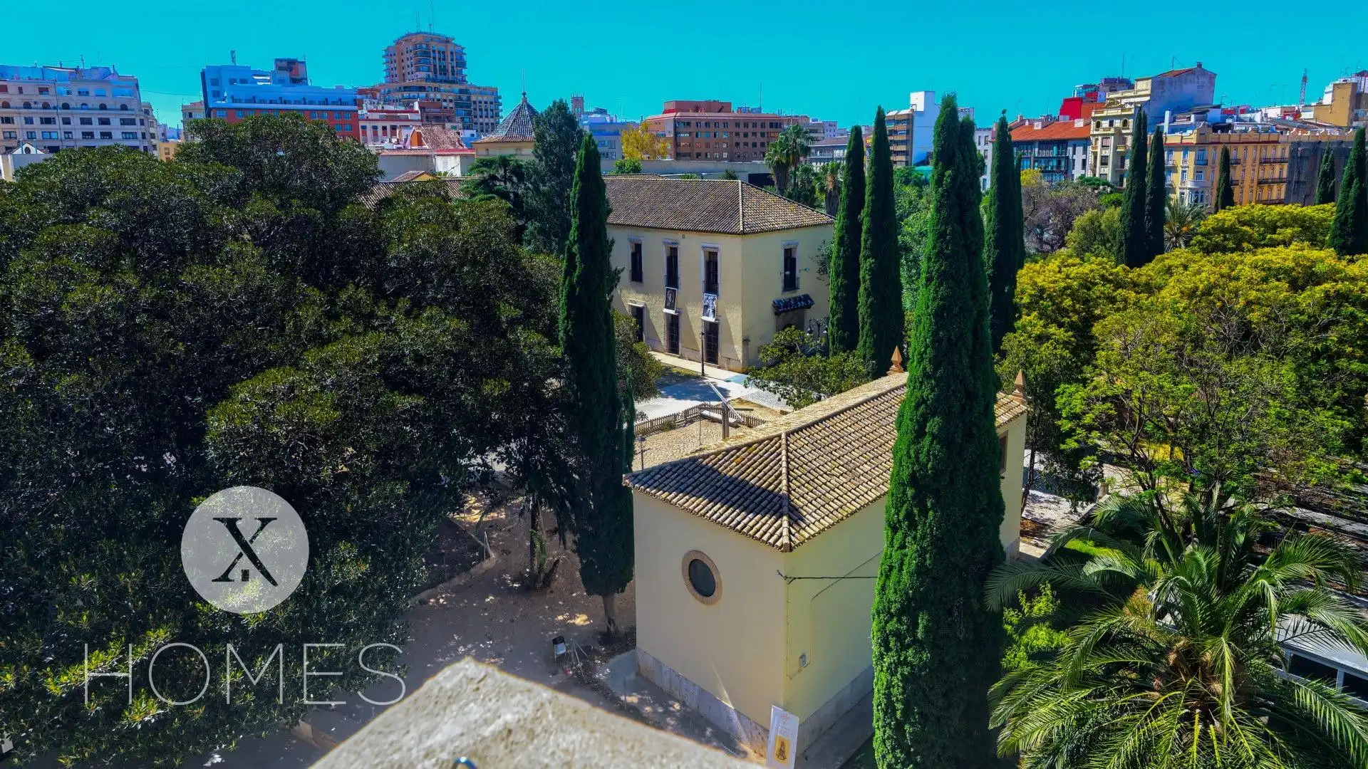 Außenansicht von Maisonette zur Miete in Valencia mit Klimaanlage, Heizung und Möbliert