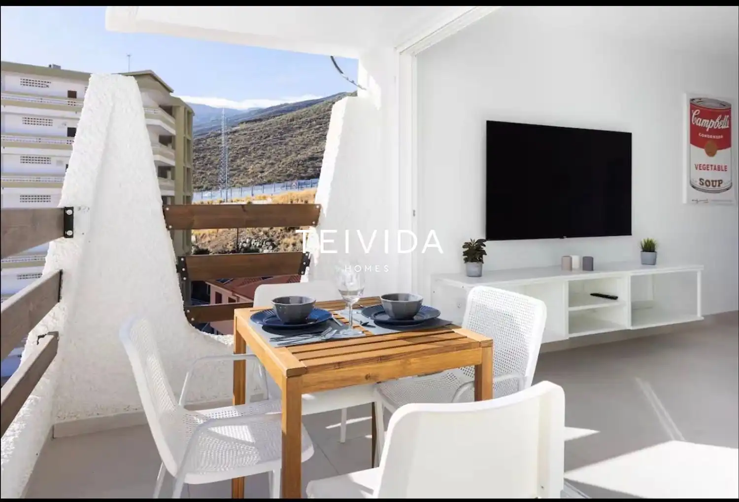 Terraza de Piso en venta en El Rosario con Terraza y Amueblado