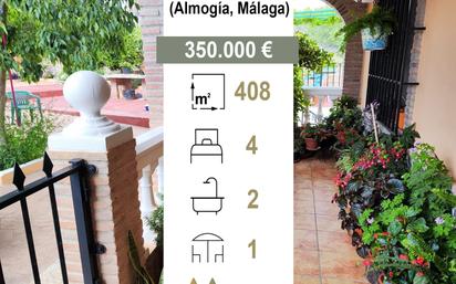 Balcony of Country house for sale in Almogía  with Air Conditioner, Terrace and Furnished