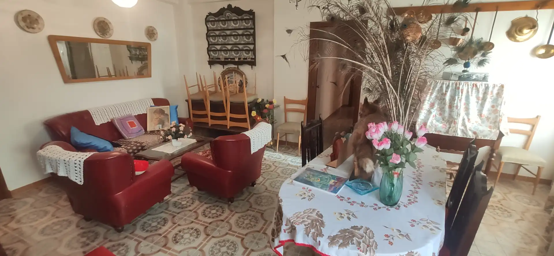 Dining room of Flat for sale in Mula  with Balcony