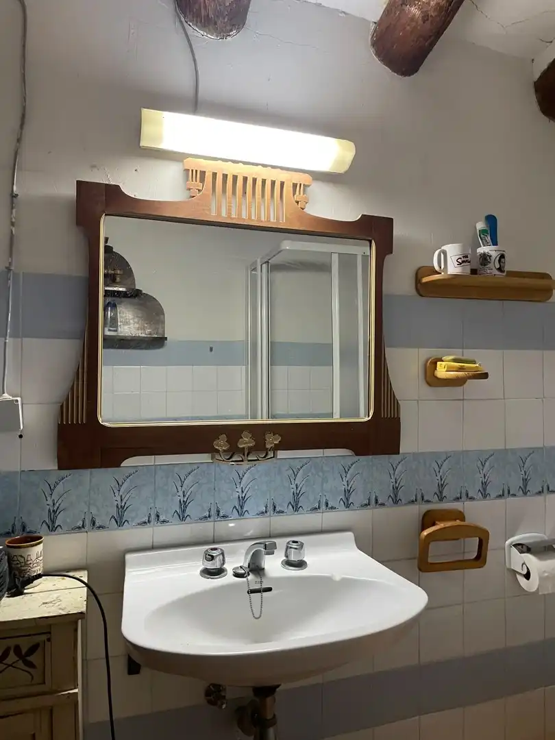 Baño de Casa adosada en venta en Uncastillo con Terraza, Trastero y Amueblado