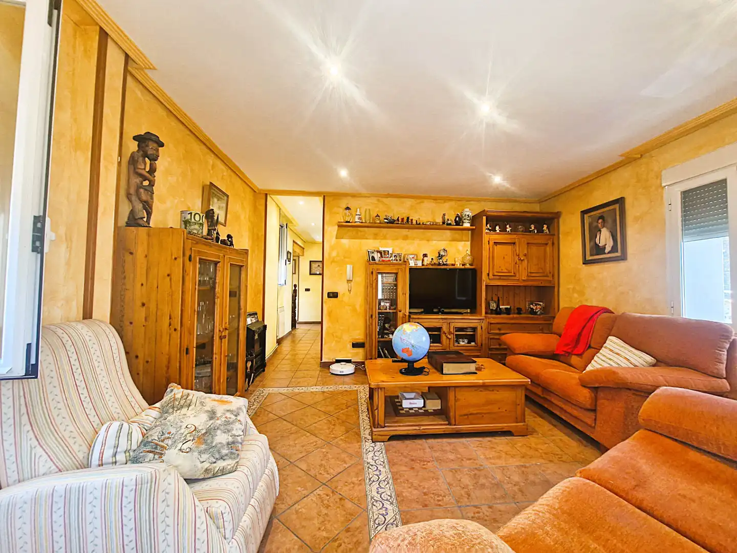Living room of Detached homes for sale in Cornago  with Heating, Terrace and Storage room