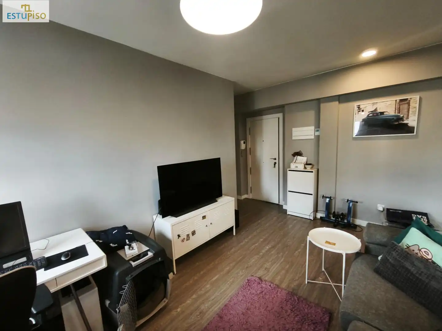 Sala d'estar de Pis en venda en El Anglo