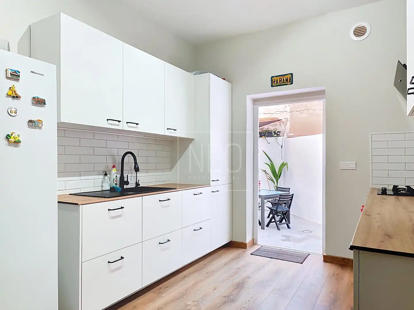 Kitchen of Ground floor for sale in Dénia  with Air Conditioner and Parquet flooring