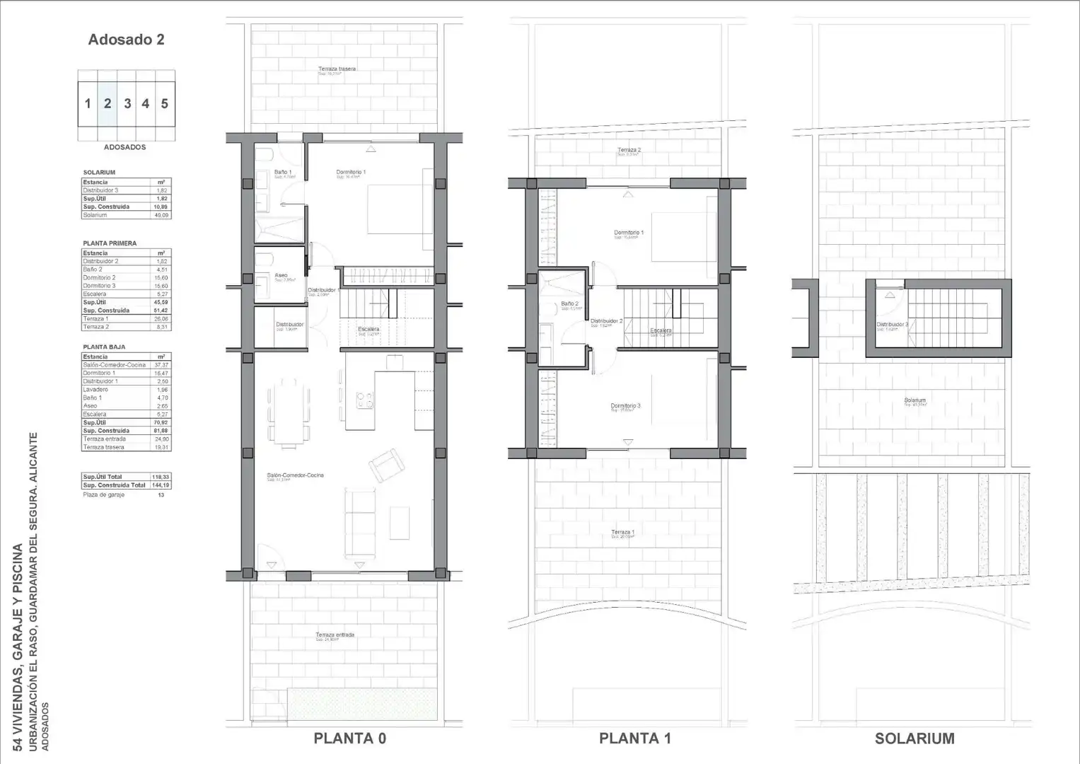 Maison mitoyenne avec piscine à vendre à El Raso, imagen 25