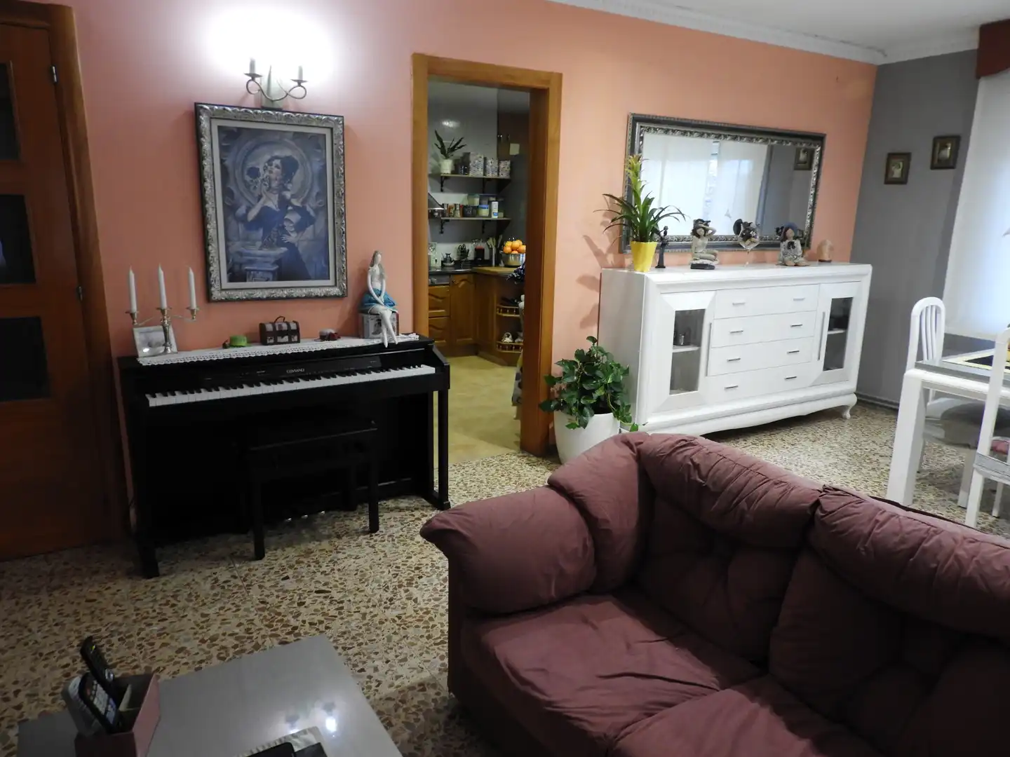 Wohnzimmer von Haus oder Chalet zum Verkauf in Castellar del Vallès mit Klimaanlage, Heizung und Privatgarten